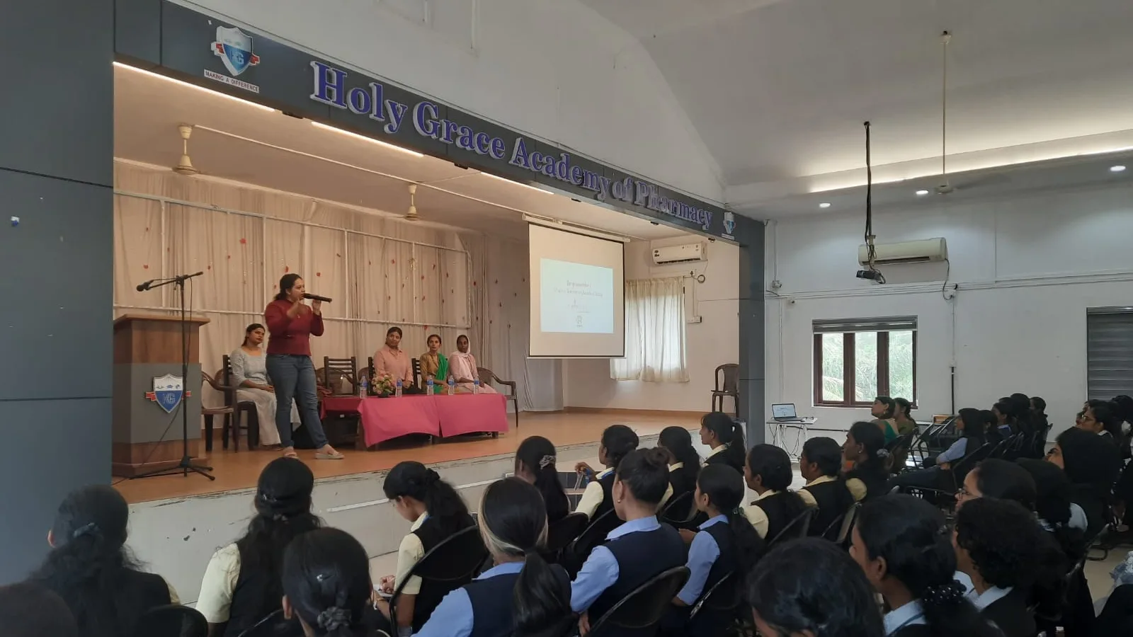 A full school hall